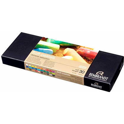 Набор мягкой пастели "Rembrandt Half Pastel" базовый, 30 цветов - 2