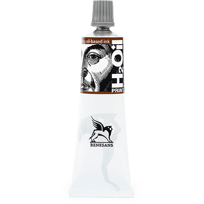 Краски для линогравюры "H20IL INK. Renesans", 09 сепия, 60 мл