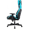 Кресло игровое Бюрократ Knight Thunder 5X экокожа, черный, голубой, металл - 4