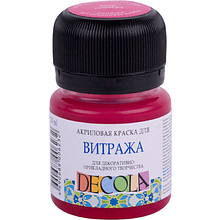 Краска акриловая для витража "Декола"