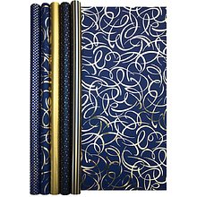 Бумага декоративная в рулоне "Premium. Blue Night"