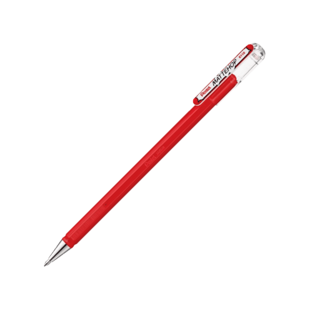 Ручка гелевая "Mattehop" 1 мм, красный