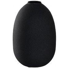 Ваза металлическая "Casolare", 19 см, черный