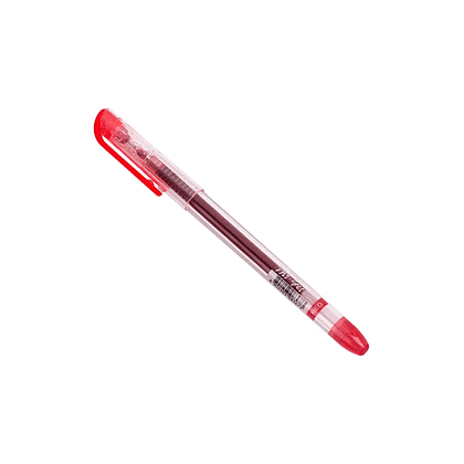 Ручка гелевая "My-Gel Standard", 0.5 мм, прозрачный, стерж. красный - 2