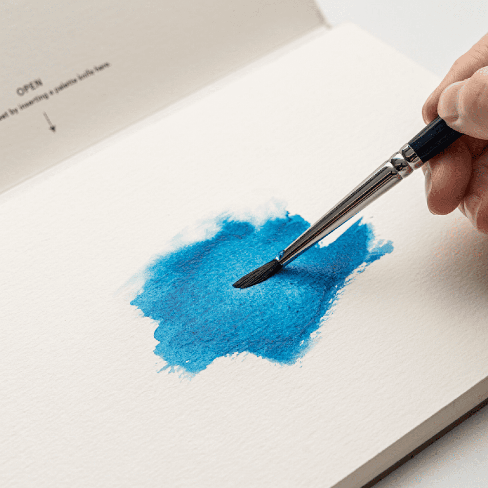 Блок-склейка бумаги для акварели "Himi", 14х21,5 см, 300 г/м2, 20 листов, фиолетовый - 5