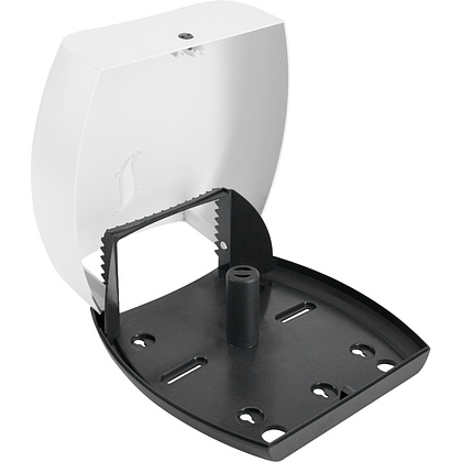 Диспенсер для туалетной бумаги в больших и средних рулонах BXG-PD-8002, ABS-пластик, белый - 4