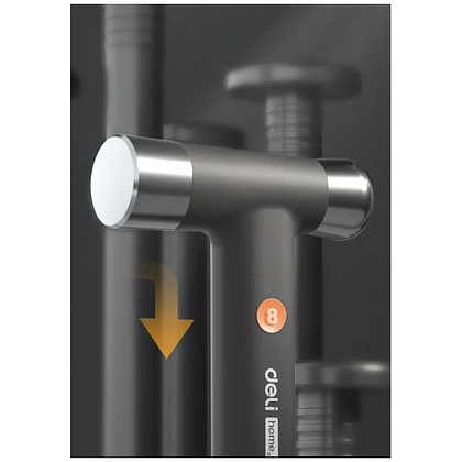 Молоток Deli HS EHT7008L, 0,25 кг, Soft Touch, зеленый - 10