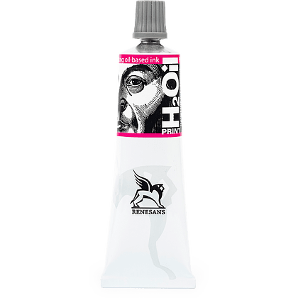 Краски для линогравюры "H20IL INK. Renesans", 03 красный основной, 60 мл