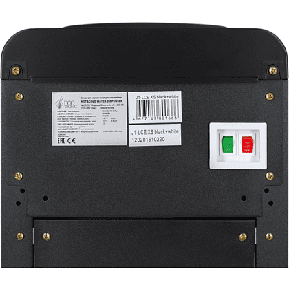 Кулер для воды Ecotronic J1-LCN XS, черно-белый  - 12