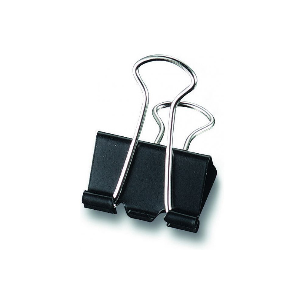 Зажим для бумаги Maped, 41 мм, черный - 2