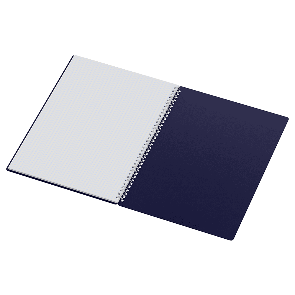 Тетрадь "База", А4, 80 листов, клетка , синий - 5