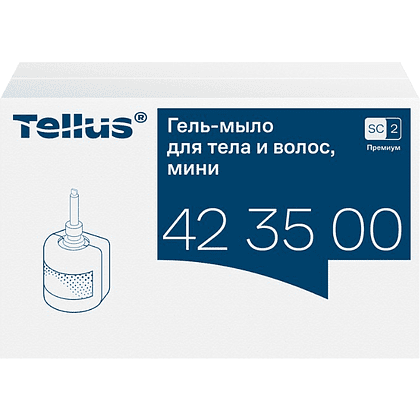 Мыло-гель Tellus Премиум для тела и волос, 475 мл, SC2 мини - 3