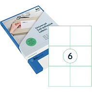 Самоклеящиеся этикетки универсальные 