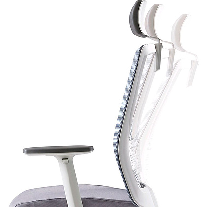 Кресло для руководителя BESTUHL "S30", сетка, ткань, пластик, черный - 9