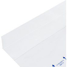 Конверт самоклеящийся с отрывной лентой, 1 шт, белый