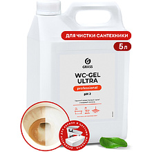 Средство чистящее для туалетных и ванных комнат "WC-gel Ultra Professional", 5.3 кг
