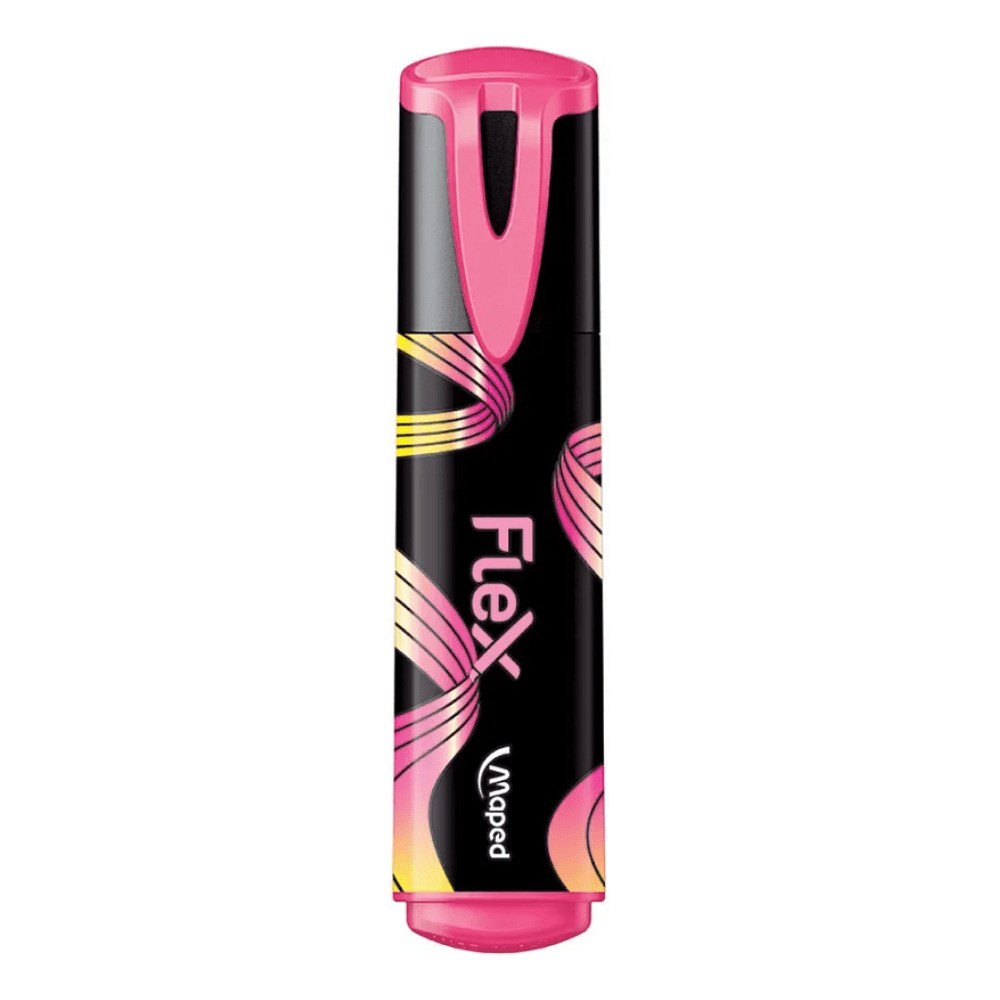 Набор текстовых маркеров Maped "Fluo Flex", 4 шт, ассорти - 3