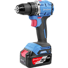 Аккумуляторная дрель-шуруповерт DongCheng DCJZ2060 (TYPE EM), 20 В, 60 Нм, 2 АКБ, 4 Ач, З/У 2 А