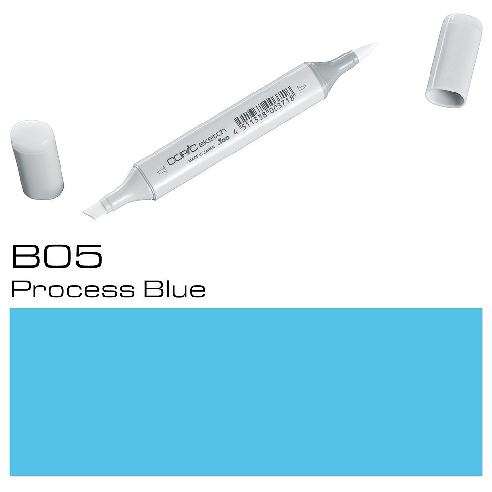 Маркер перманентный "Copic Sketch", B-05 голубой