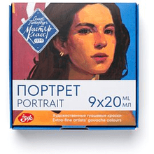 Краски гуашевые "Мастер-класс портрет"