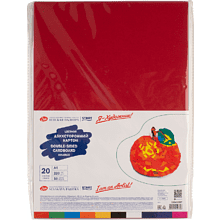 Картон цветной "Я - Художник!", А4, 10 цветов, 20 листов 