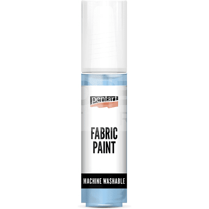 Краски для текстиля "Pentart Fabric paint", светло-голубой, банка