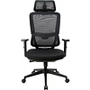 Кресло компьютерное EVERPROF Work, сетка, черный, пластик - 2