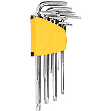 Ключ Г-образный шестигранный "Deli" набор 9 шт.