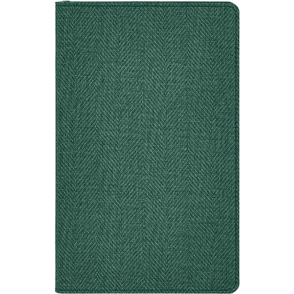 Блокнот "Harris forest green", А5, 96 листов, линейка, зеленый, срез зеленый - 2