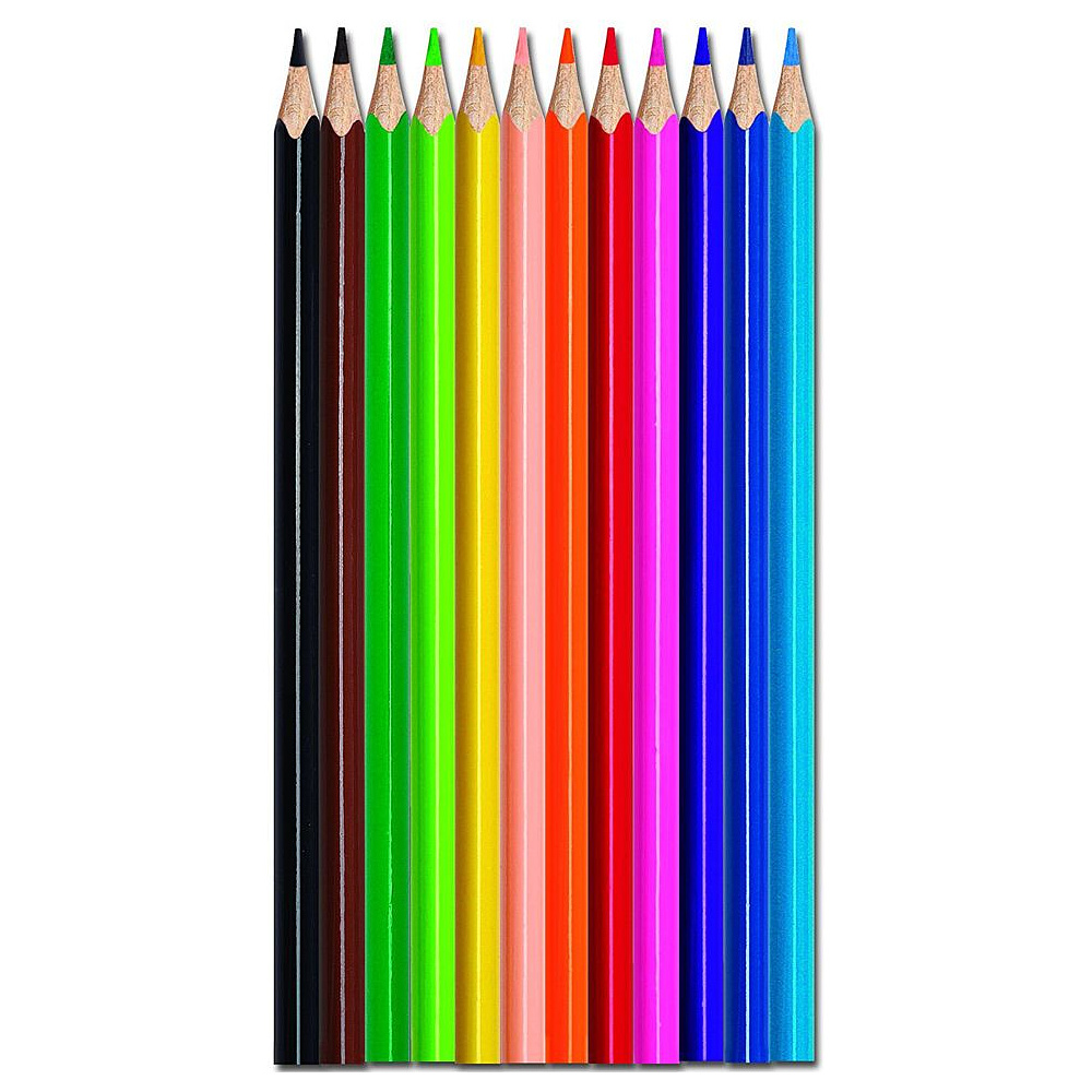 Цветные карандаши Maped "Color Peps" в металлическом пенале, 12 цветов - 2