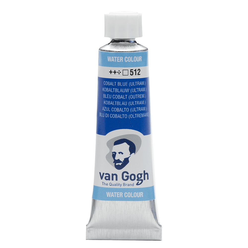 Краски акварельные "Van Gogh", 512 кобальт синий ультрамарин, 10 мл, туба