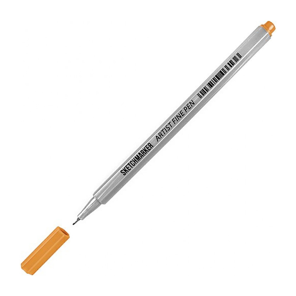 Ручка капиллярная "Sketchmarker", 0.4 мм, оранжевый флуоресцентный