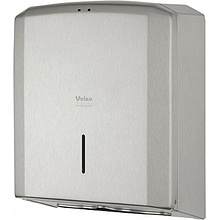 Диспенсер VEIRO Professional "PRIMA Steel" для полотенец листовых