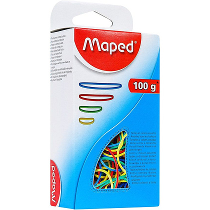 Резинки для денег цветные Maped, ассорти