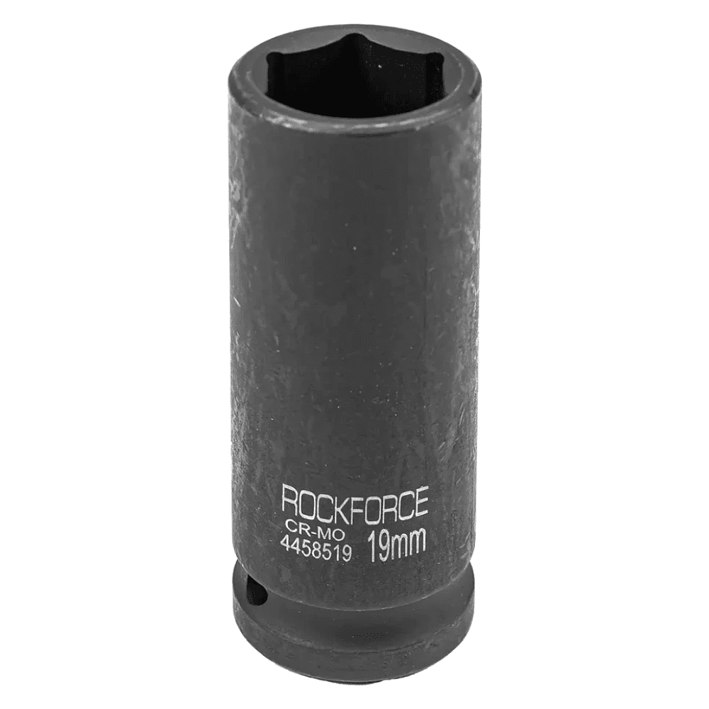 Головка ударная шестигранная глубокая RF-4458519, 1/2'', 19 мм