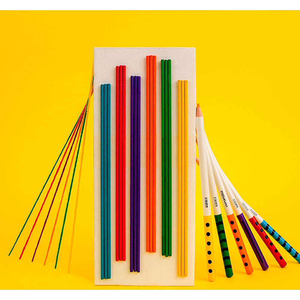 Цветные карандаши "Himi. Geometry city", 24 цвета - 7