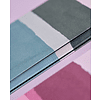 Блокнот "Stripes dusty pink", А4, 96 листов, розовый, голубой, срез разноцветный - 6