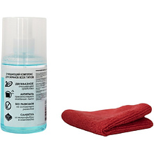 Чистящий набор для экранов "ZALA ZL93200" спрей 200 мл + салфетка из микрофибры
