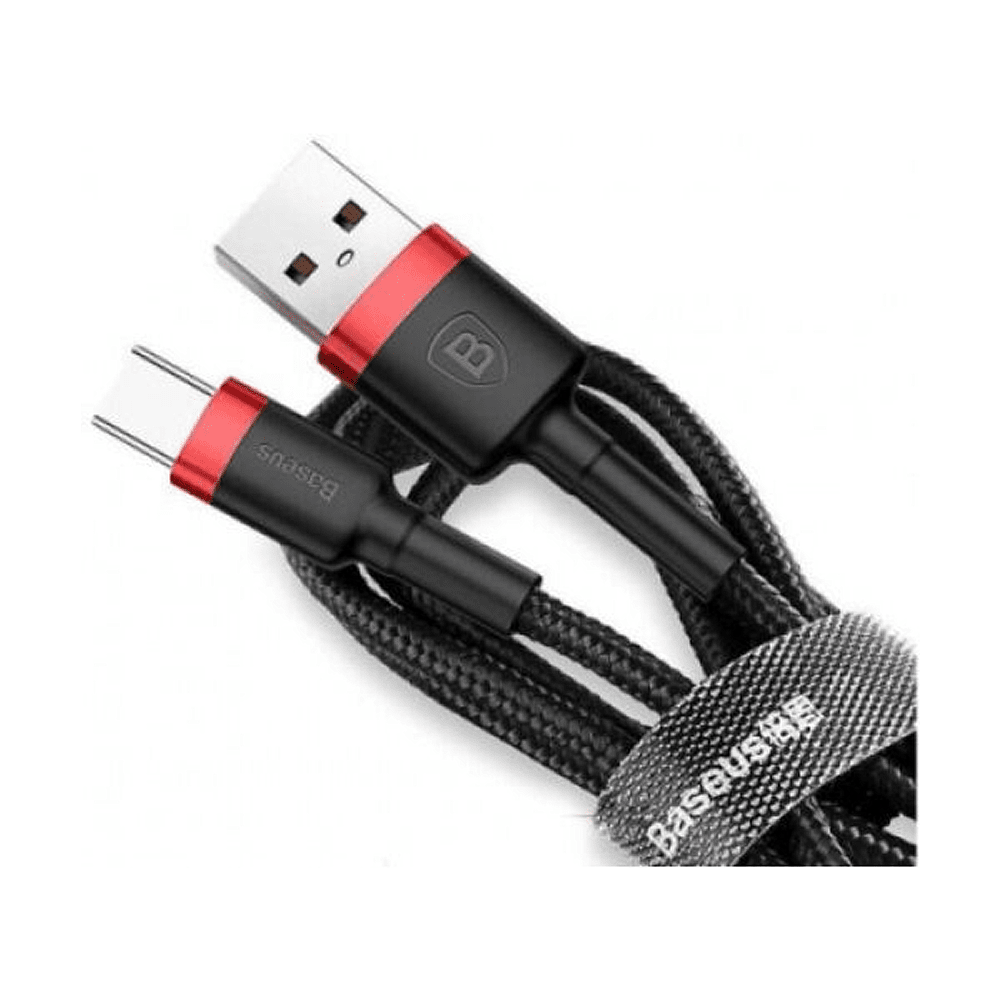 Кабель Baseus "CATKLF-B91", 1 м, черный, красный - 3