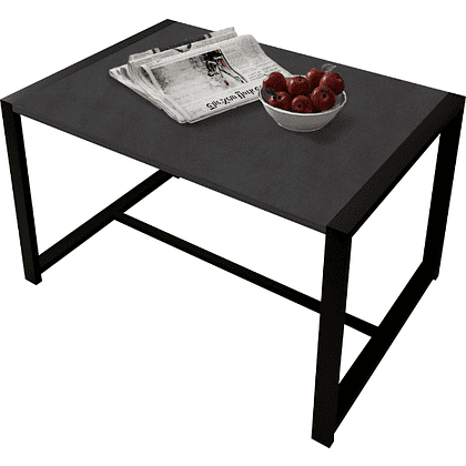 Стол журнальный ALLERD RION, черный муар, Металл Бруклин