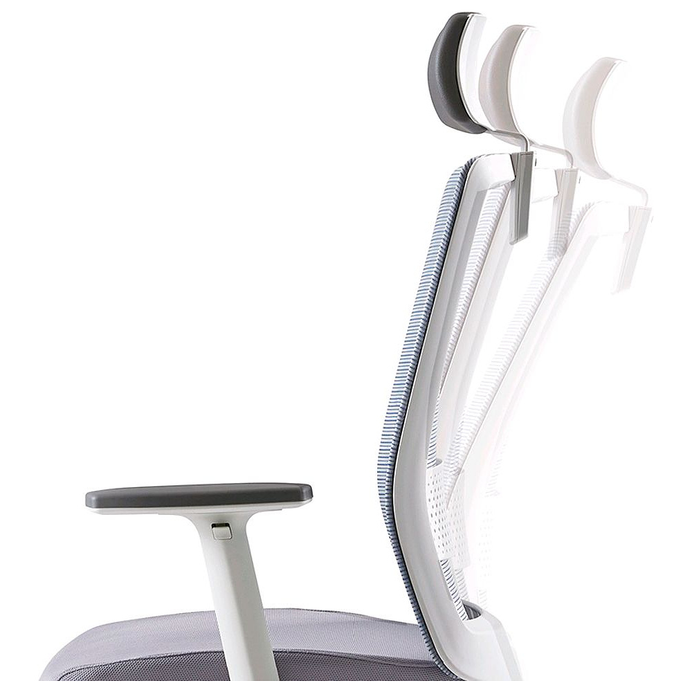 Кресло для руководителя BESTUHL "S30", сетка, ткань, пластик, черный - 9