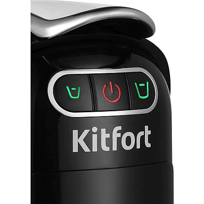 Кофеварка Kitfort KT-7508, черный, серебристый - 4