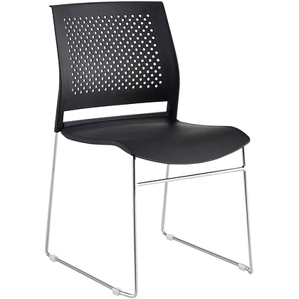 Стул для посетителей EVERPROF Neo пластик, черный