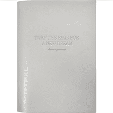 Ежедневник недатированный "Cozy", А5, 192 страницы, серый