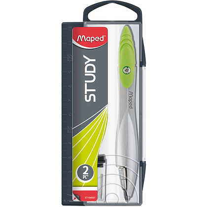 Циркуль Maped "Study 110", 2 предмета