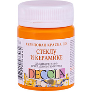 Краска акриловая по стеклу и керамике 