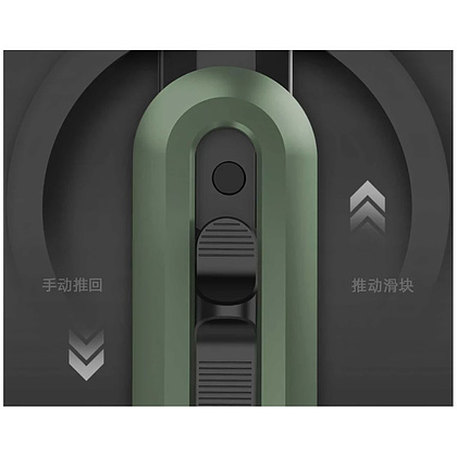 Нож строительный Deli HS EHT4018L, 18 мм, Soft Touch, зеленый - 6