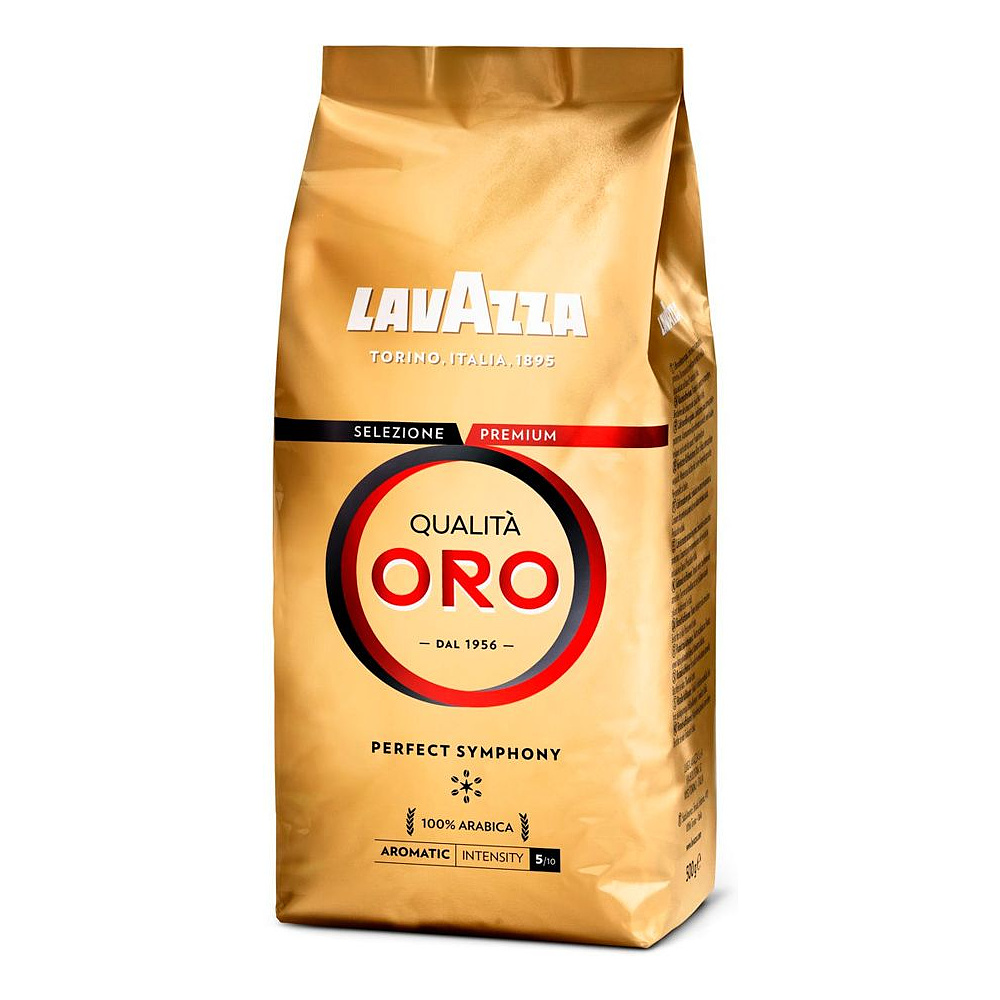Кофе "Lavazza" Qualita Oro, зерновой, 500 г