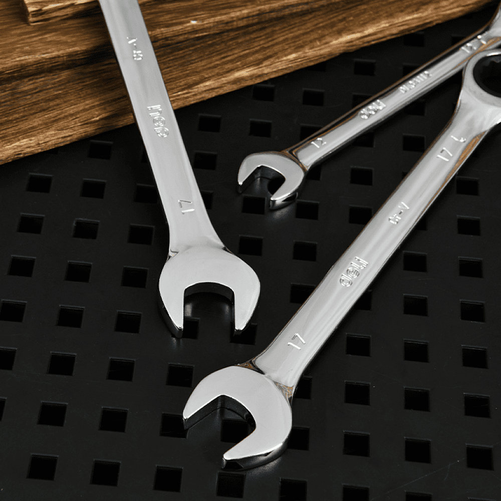 Ключ комбинированный Deli YS EDL34130, 30 мм, с трещоткой, 72 зуба - 4