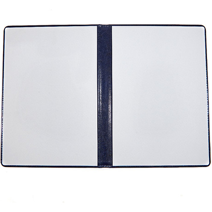 Папка на подпись, с карманом, синий - 6